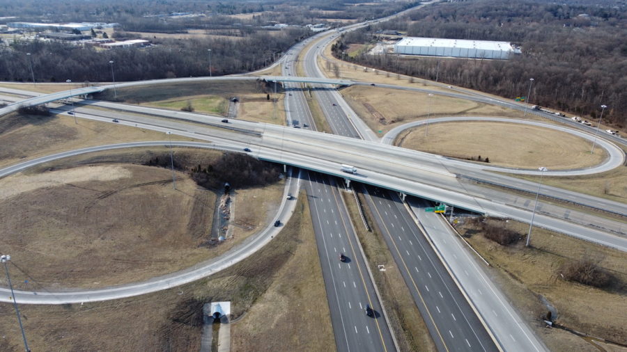 John R. Jurgensen Project of reconstruct I-675 in Fairborn, Ohio